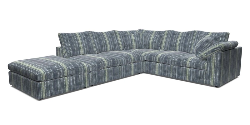Big Softie Sloped Arm Large Corner Group RHF in Sahara Chalk