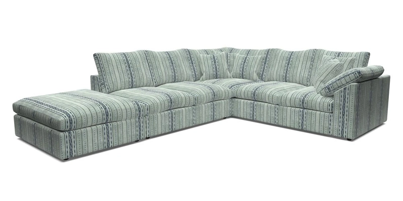 Big Softie Sloped Arm Large Corner Group RHF in Sahara Chalk