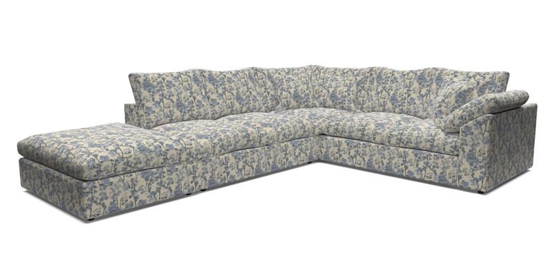 Big Softie Sloped Arm Large Corner Group RHF in Sahara Chalk