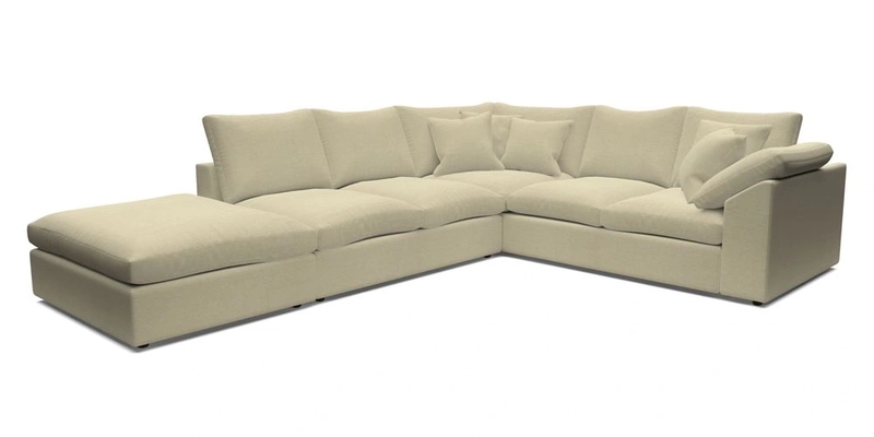 Big Softie Sloped Arm Large Corner Group RHF in Sahara Chalk