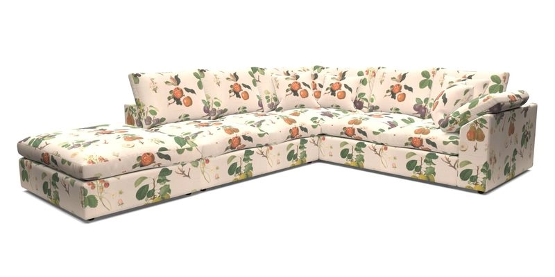 Big Softie Sloped Arm Large Corner Group RHF in Sahara Chalk