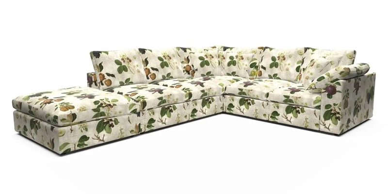 Big Softie Sloped Arm Large Corner Group RHF in Sahara Chalk