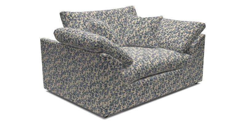 Big Softie Sloped Arm Snuggler in Two Tone Plain Biscuit
