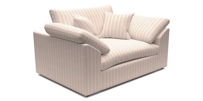 Big Softie Sloped Arm Snuggler in Two Tone Plain Biscuit