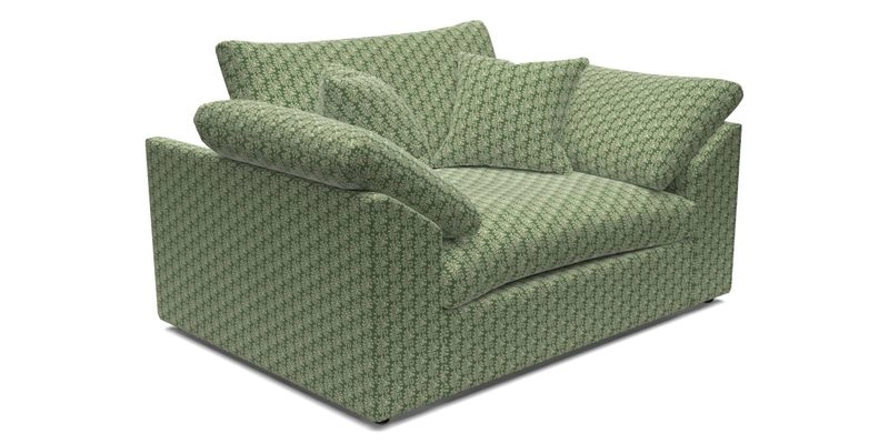 Big Softie Sloped Arm Snuggler in Two Tone Plain Biscuit