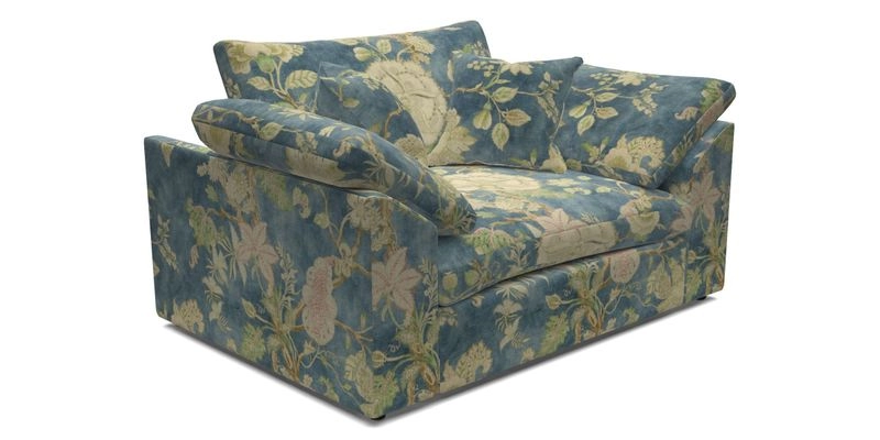 Big Softie Sloped Arm Snuggler in Two Tone Plain Biscuit