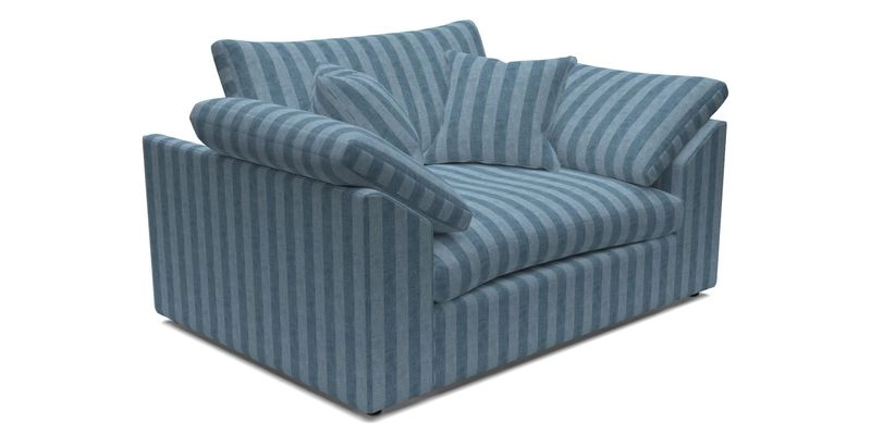 Big Softie Sloped Arm Snuggler in Two Tone Plain Biscuit