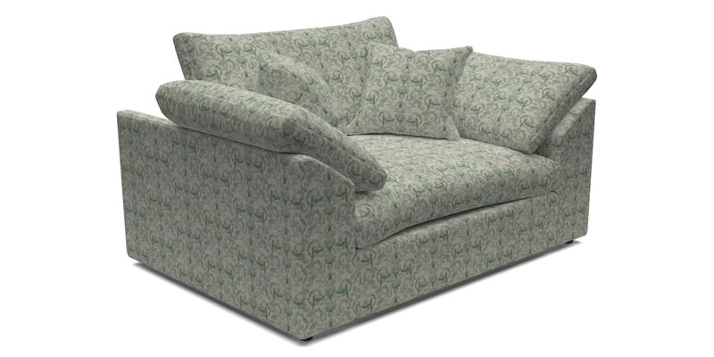 Big Softie Sloped Arm Snuggler in Two Tone Plain Biscuit