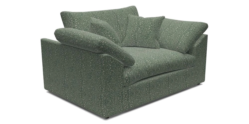 Big Softie Sloped Arm Snuggler in Two Tone Plain Biscuit