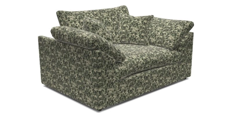Big Softie Sloped Arm Snuggler in Two Tone Plain Biscuit