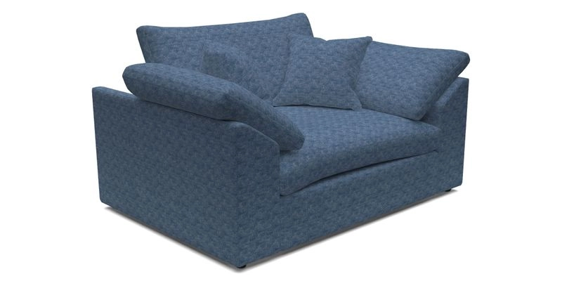 Big Softie Sloped Arm Snuggler in Two Tone Plain Biscuit