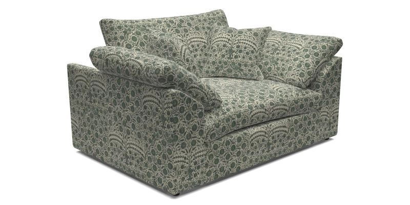 Big Softie Sloped Arm Snuggler in Two Tone Plain Biscuit