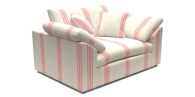 Big Softie Sloped Arm Snuggler in Two Tone Plain Biscuit