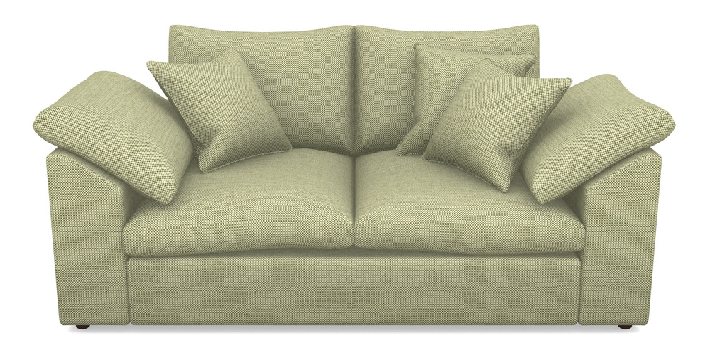 Product photograph of Big Softie Sloped Arm Sloped Arm 2 Seater Sofa In Basket Weave - Sage from Sofas and Stuff Limited