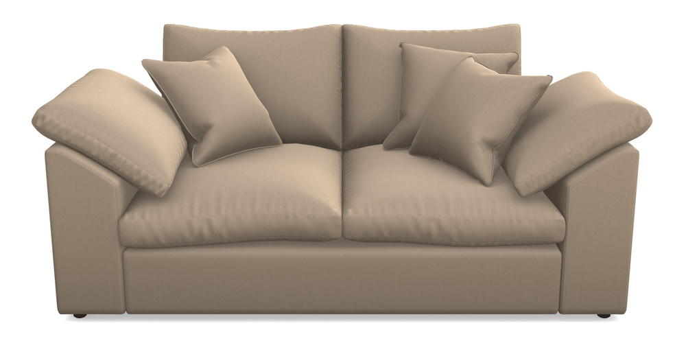 Product photograph of Big Softie Sloped Arm Sloped Arm 2 Seater Sofa In House Velvet - Linen from Sofas and Stuff Limited