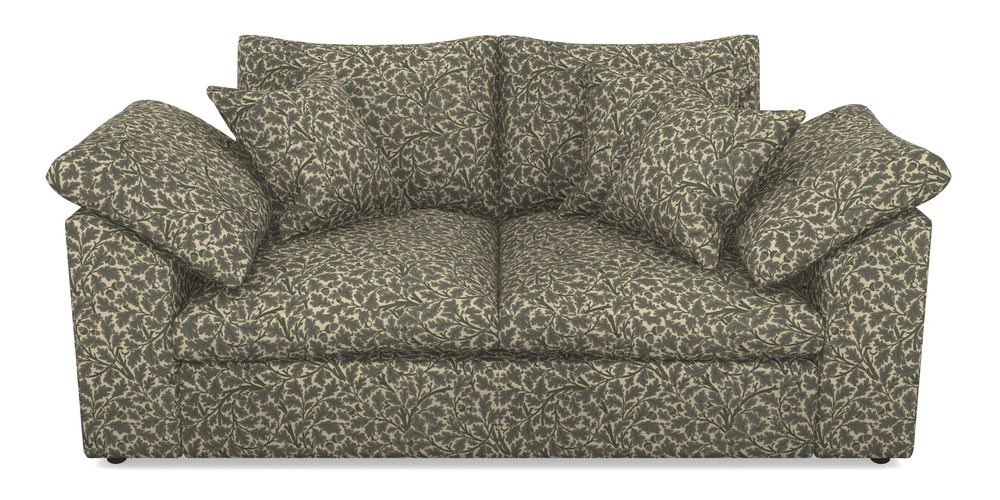 Product photograph of Big Softie Sloped Arm Sloped Arm 2 Seater Sofa In V A Drawn From Nature Collection - Oak Tree - Dark Green from Sofas and Stuff Limited