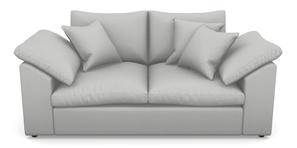 Product photograph of Big Softie Sloped Arm Sloped Arm 2 Seater Sofa In Two Tone Plain - Grey from Sofas and Stuff Limited