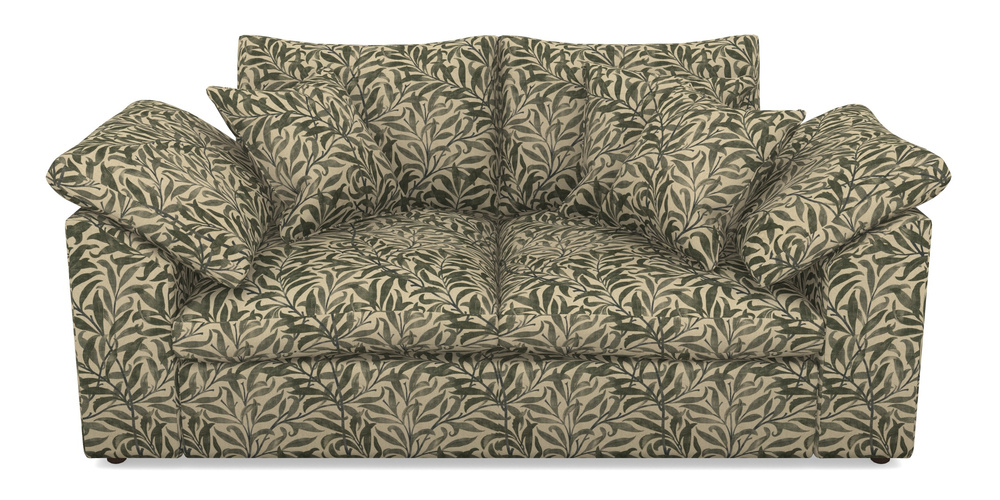 Product photograph of Big Softie Sloped Arm Sloped Arm 2 Seater Sofa In V A Drawn From Nature - Willow Bough Large - Dark Green from Sofas and Stuff Limited