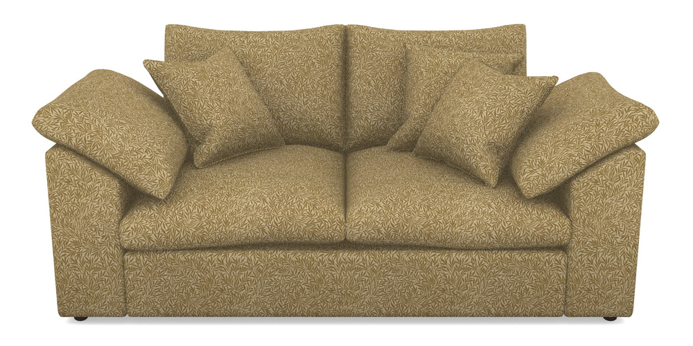 Product photograph of Big Softie Sloped Arm Sloped Arm 2 Seater Sofa In V A Drawn From Nature Collection - Willow - Gold from Sofas and Stuff Limited