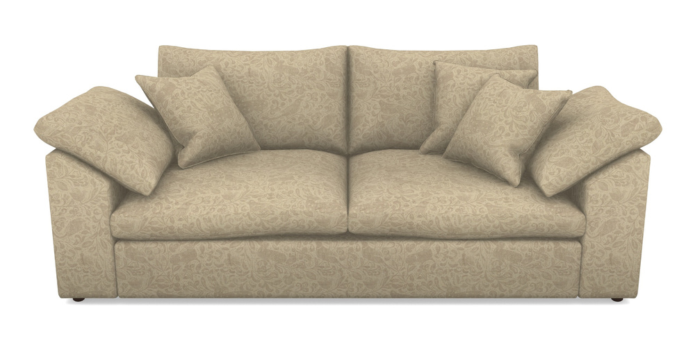 Product photograph of Big Softie Sloped Arm Sloped Arm 3 Seater Sofa In V A Drawn From Nature - Bird And Rabbit - Natural from Sofas and Stuff Limited