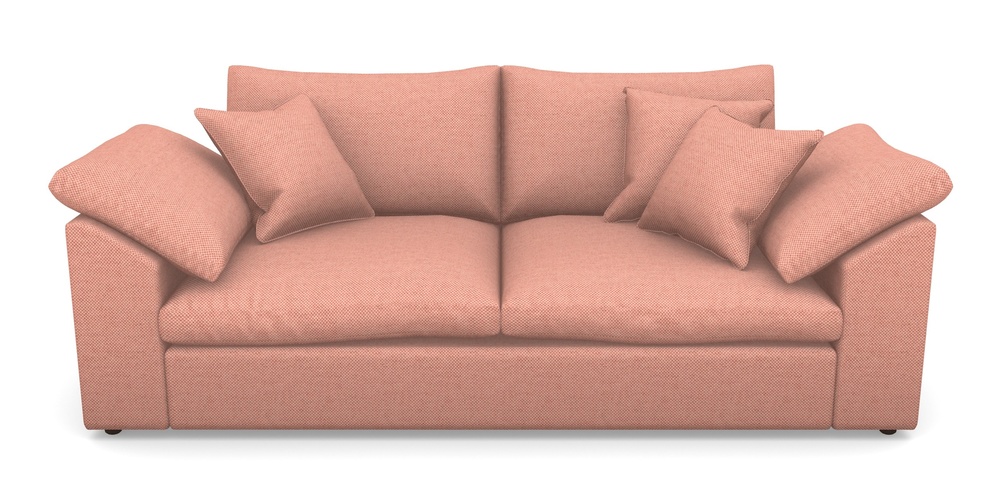 Product photograph of Big Softie Sloped Arm Sloped Arm 3 Seater Sofa In Basket Weave - Peony from Sofas and Stuff Limited