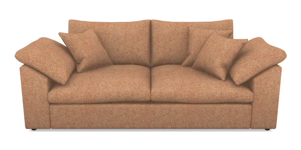 Product photograph of Big Softie Sloped Arm Sloped Arm 3 Seater Sofa In Cloth 22 Weaves - Grand Teton - Amber from Sofas and Stuff Limited