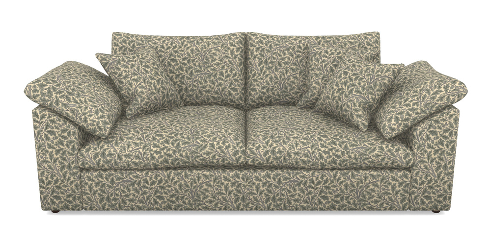 Product photograph of Big Softie Sloped Arm Sloped Arm 3 Seater Sofa In V A Drawn From Nature Collection - Oak Tree - Duck Egg from Sofas and Stuff Limited