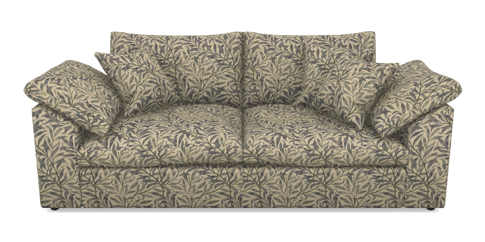 Product photograph of Big Softie Sloped Arm Sloped Arm 3 Seater Sofa In V A Drawn From Nature - Willow Bough Large - Duck Egg from Sofas and Stuff Limited