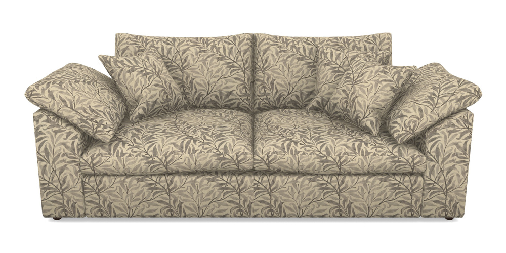 Product photograph of Big Softie Sloped Arm Sloped Arm 3 Seater Sofa In V A Drawn From Nature - Willow Bough Large - Grey from Sofas and Stuff Limited