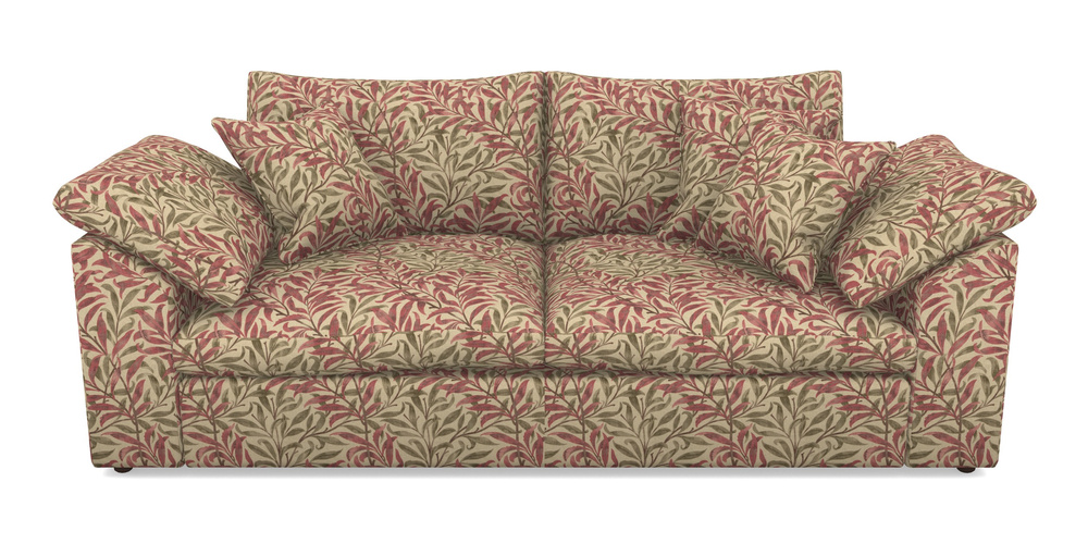 Product photograph of Big Softie Sloped Arm Sloped Arm 3 Seater Sofa In V A Drawn From Nature - Willow Bough Large - Red from Sofas and Stuff Limited