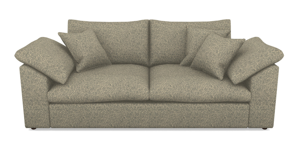 Product photograph of Big Softie Sloped Arm Sloped Arm 3 Seater Sofa In V A Drawn From Nature Collection - Willow - Duck Egg from Sofas and Stuff Limited