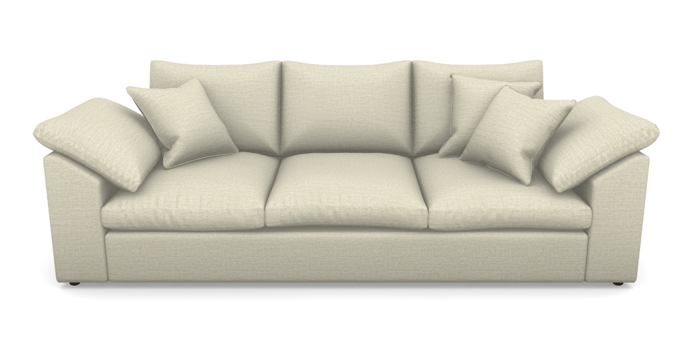 Product photograph of Big Softie Sloped Arm Sloped Arm 4 Seater Sofa In Antwerp Linen - Natural from Sofas and Stuff Limited