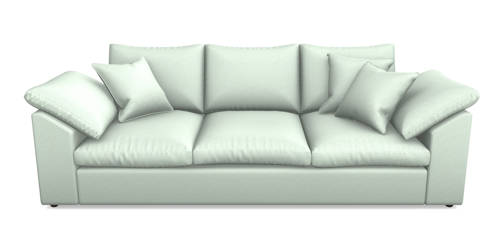 Product photograph of Big Softie Sloped Arm Sloped Arm 4 Seater Sofa In Eco Washable Cotton - Feather from Sofas and Stuff Limited