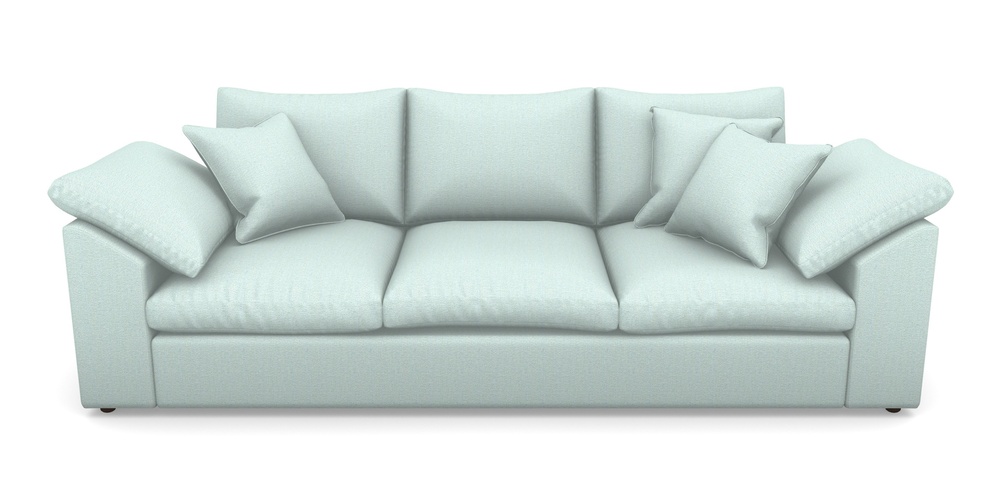 Product photograph of Big Softie Sloped Arm Sloped Arm 4 Seater Sofa In Eco Washable Cotton - Water from Sofas and Stuff Limited