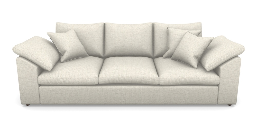 Product photograph of Big Softie Sloped Arm Sloped Arm 4 Seater Sofa In House Natural - Ivory from Sofas and Stuff Limited