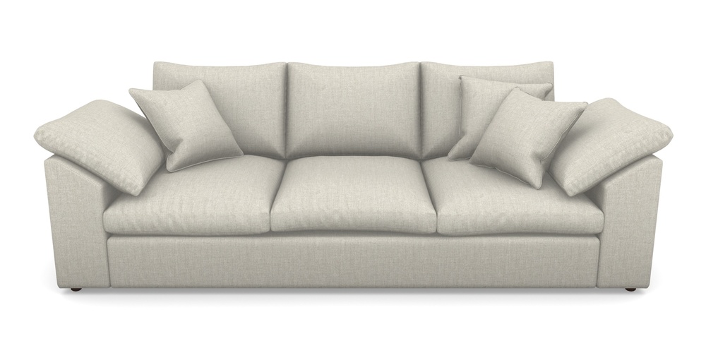 Product photograph of Big Softie Sloped Arm Sloped Arm 4 Seater Sofa In House Plain - Clay from Sofas and Stuff Limited