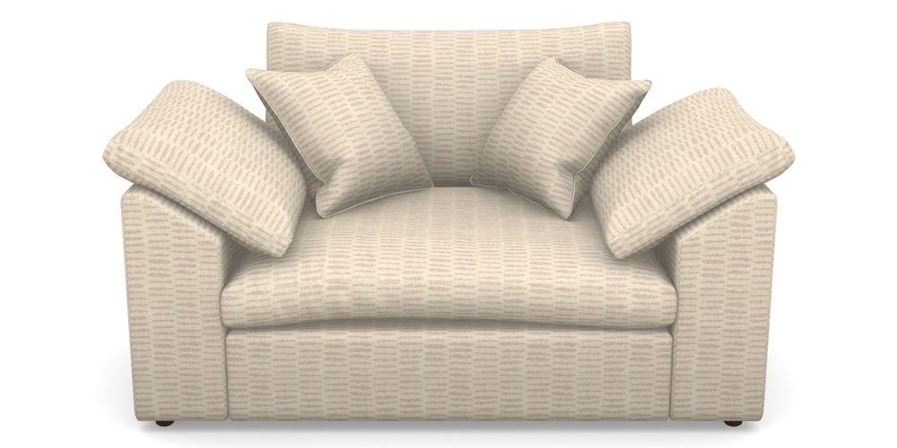 Product photograph of Big Softie Sloped Arm Sloped Arm Snuggler In Cloth 18 - Daub - Rose from Sofas and Stuff Limited