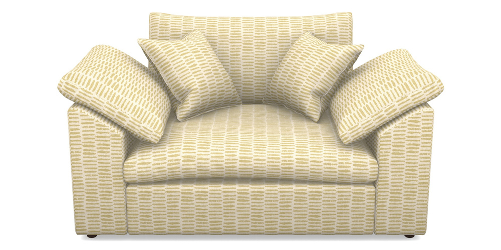 Product photograph of Big Softie Sloped Arm Sloped Arm Snuggler In Cloth 18 - Daub - Summer from Sofas and Stuff Limited