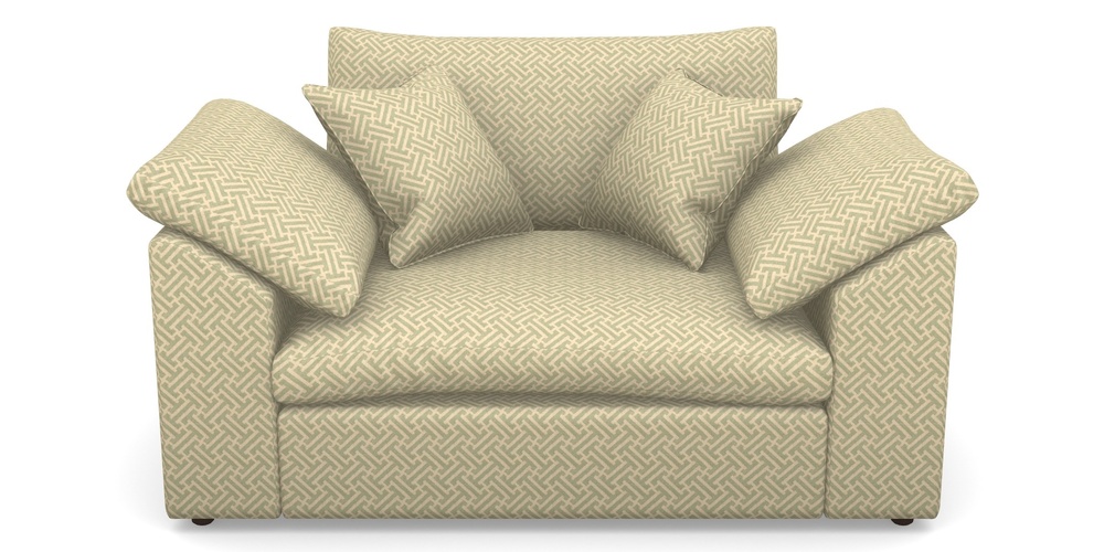 Product photograph of Big Softie Sloped Arm Sloped Arm Snuggler In Cloth 18 - Key - Fennel from Sofas and Stuff Limited