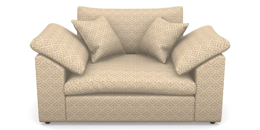 Product photograph of Big Softie Sloped Arm Sloped Arm Snuggler In Cloth 18 - Tile - Berry from Sofas and Stuff Limited