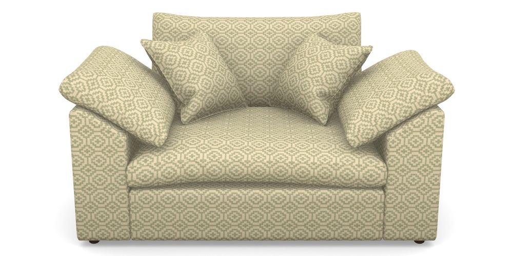 Product photograph of Big Softie Sloped Arm Sloped Arm Snuggler In Cloth 18 - Tile - Fennel from Sofas and Stuff Limited