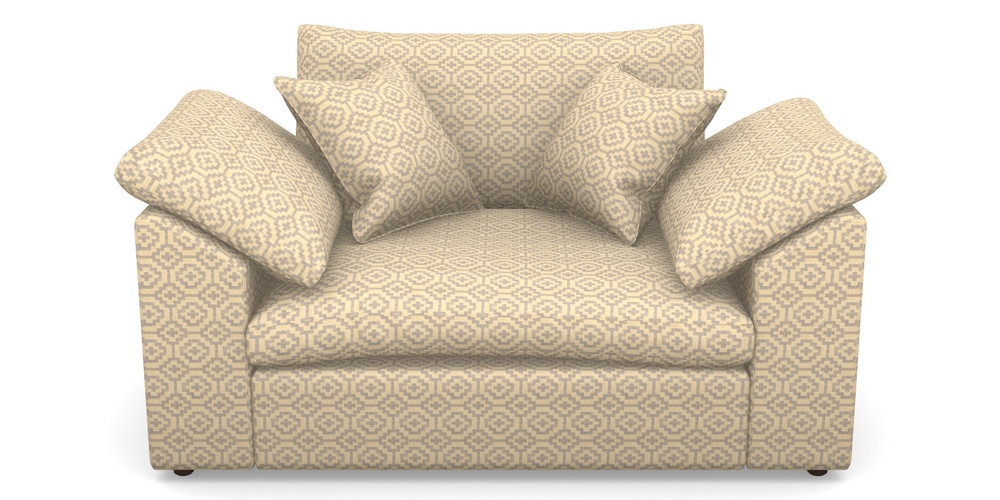 Product photograph of Big Softie Sloped Arm Sloped Arm Snuggler In Cloth 18 - Tile - Lavender from Sofas and Stuff Limited