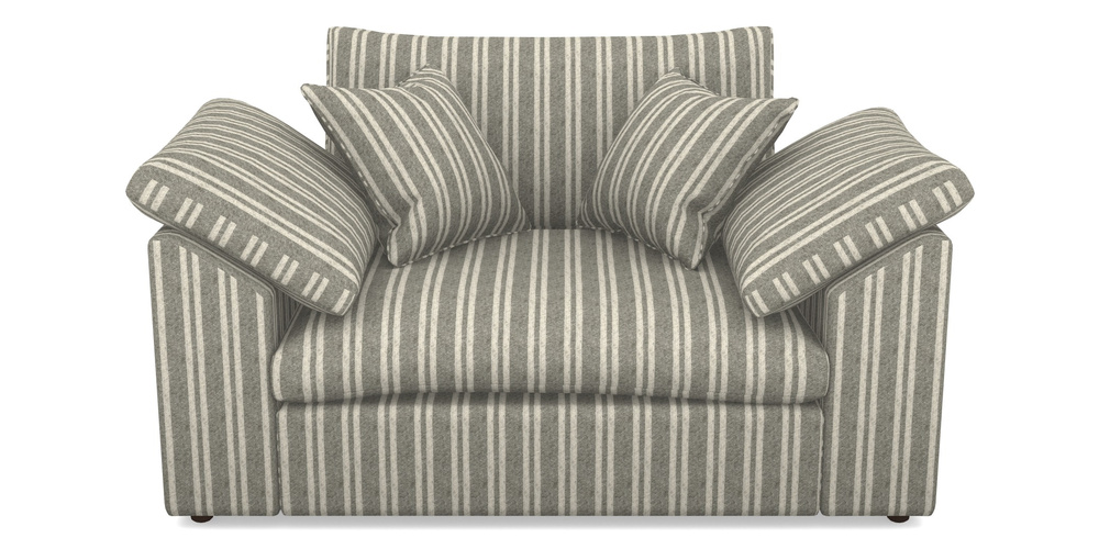 Product photograph of Big Softie Sloped Arm Sloped Arm Snuggler In Cloth 22 - Barcode - Seal from Sofas and Stuff Limited