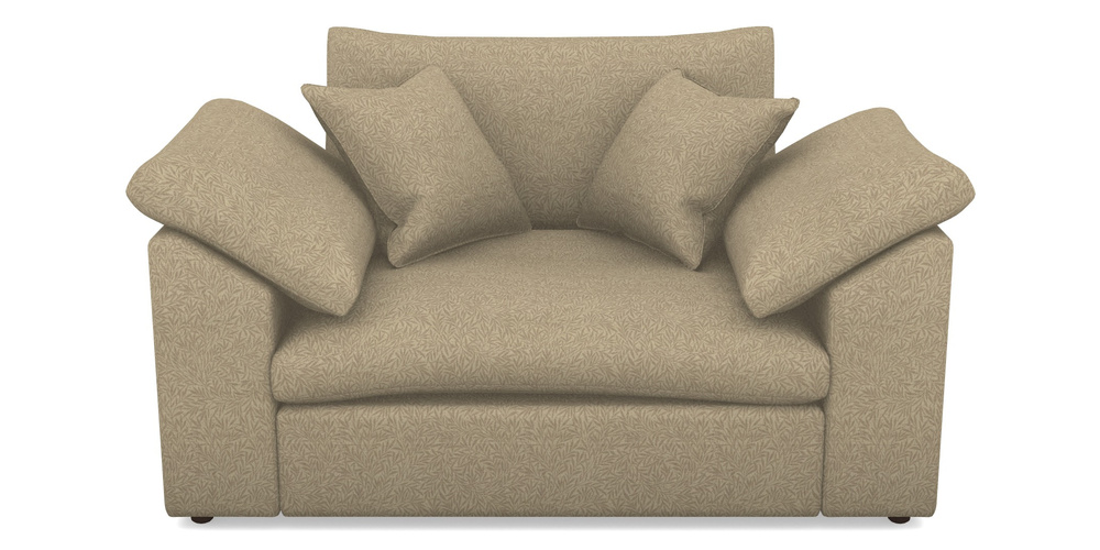 Product photograph of Big Softie Sloped Arm Sloped Arm Snuggler In V A Drawn From Nature Collection - Willow - Natural from Sofas and Stuff Limited