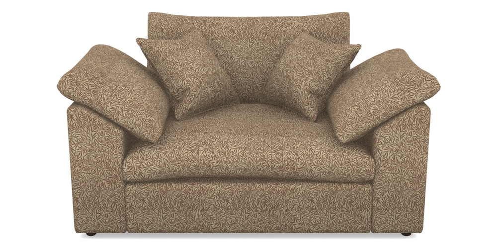 Product photograph of Big Softie Sloped Arm Sloped Arm Snuggler In V A Drawn From Nature Collection - Willow - Terracotta from Sofas and Stuff Limited