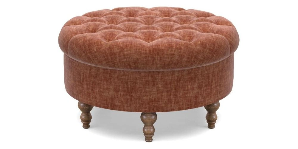Bespoke Round Footstools