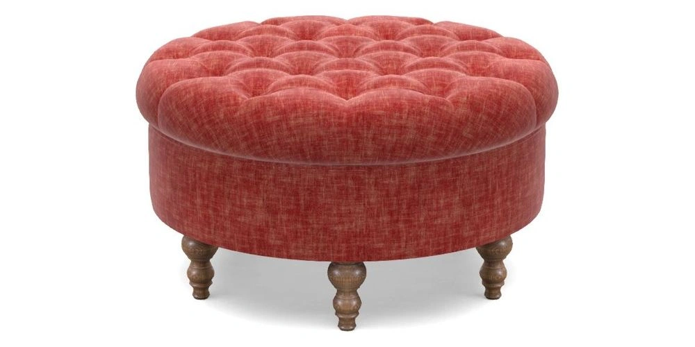 Bespoke Round Footstools