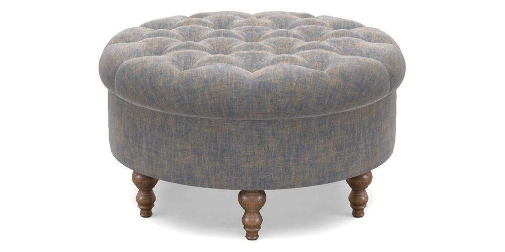Bespoke Round Footstools