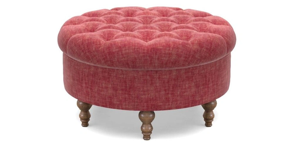 Bespoke Round Footstools