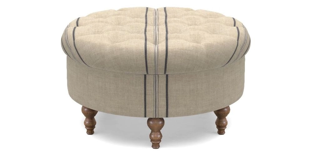 Bespoke Round Footstools